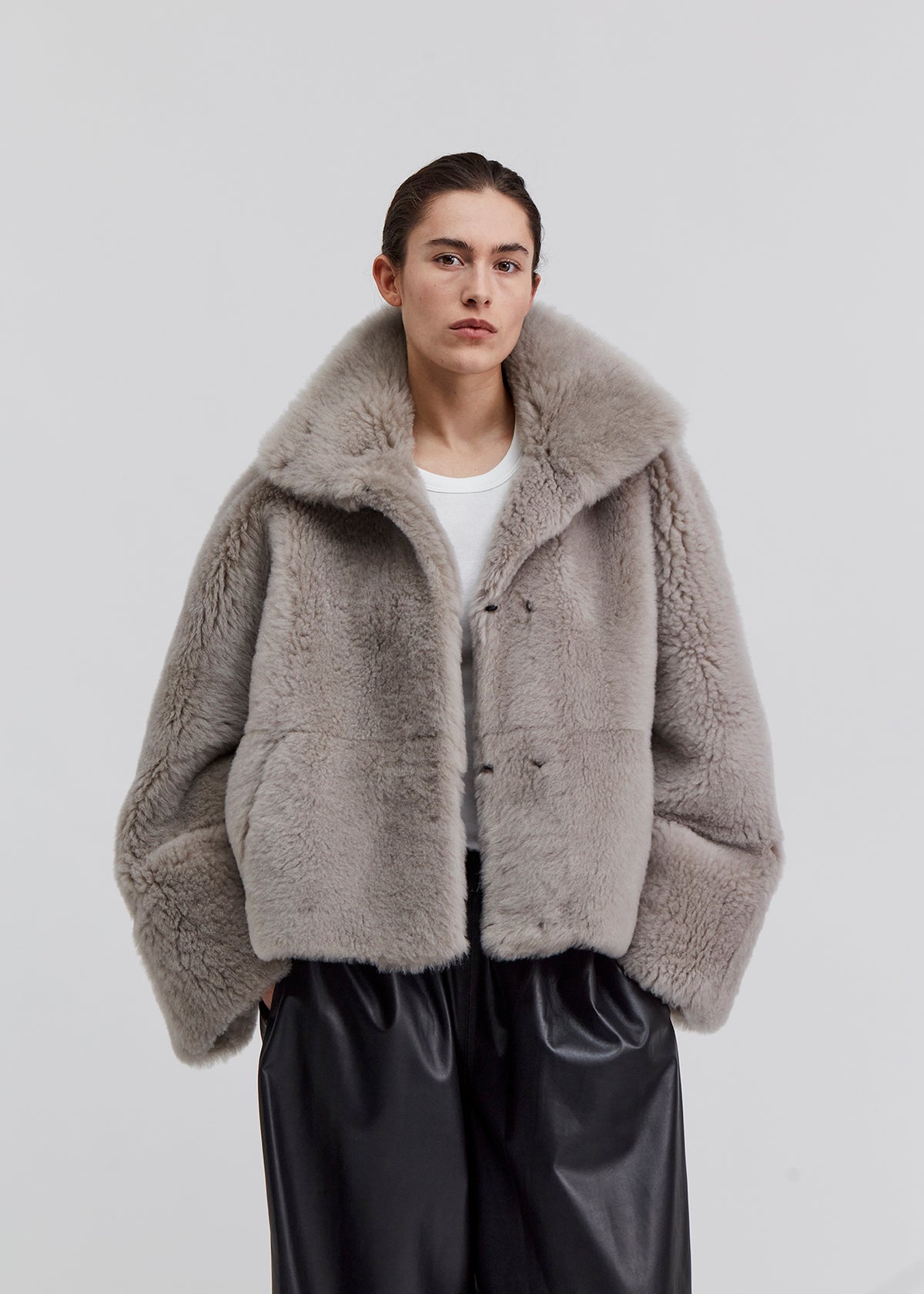 JAYDA Shearling Coat | UTZON CPH
